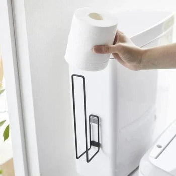 Yamazaki Tower Toilettenpapierhalter – Schwarz