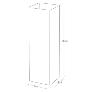 Yamazaki Smart Paraplubak hoog - Zwart