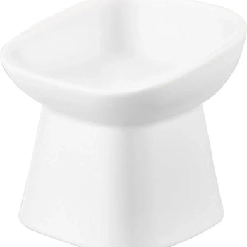 Yamazaki Toren schuine voerbak - wit