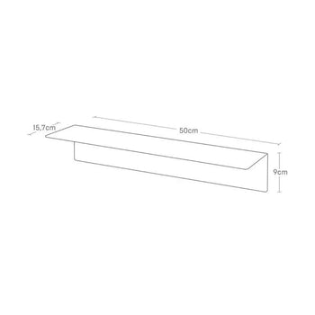 Yamazaki Magnetische wandplank - Wit 50 cm