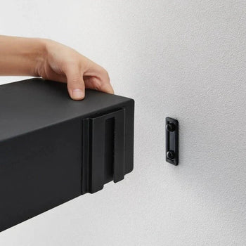 Yamazaki Magnetische wandplank - Zwart 50 cm