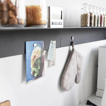 Yamazaki Magnetische wandplank - Zwart 90 cm