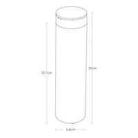 Yamazaki Tower tissuebox rond - wit