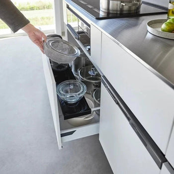 Yamazaki Tower uitschuifbare ladeplank - zwart