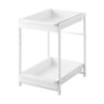 Yamazaki Tower keukenkastorganizer 2-laags - wit uitschuifbare ladeplank - 69 cm breed - Mooier Thuis