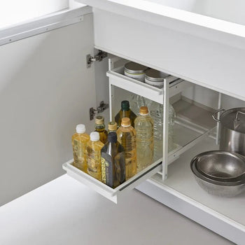 Yamazaki Tower keukenkastorganizer 2-laags - wit