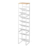 Yamazaki Tower Flessenrek 8-laags - Wit - 19 cm breed - Mooier Thuis