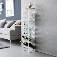 Yamazaki Tower Flessenrek 8-laags - Wit - afbeelding 2
