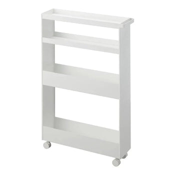 Yamazaki Tower Keukentrolley 4-laags - Wit