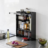 Yamazaki Tower Kruidenrek 3-laags - Zwart - 16 cm breed - Mooier Thuis