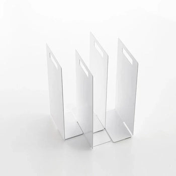 Yamazaki Tower set van 2 handdoekenhouders - wit