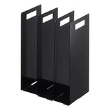 Yamazaki Tower handdoekenhouder set van 2 - zwart handdoekhouder - 15 cm breed - Mooier Thuis