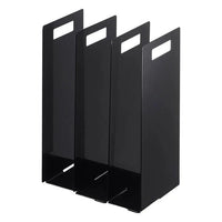 Yamazaki Tower handdoekenhouder set van 2 - zwart - Mooier Thuis