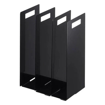 Yamazaki Tower handdoekenhouder set van 2 - zwart