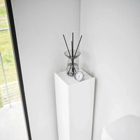 Yamazaki Tower Toiletrolhouder op wielen smal - Wit