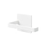 Yamazaki Tower magnetische toiletrolhouder - wit - 7 cm breed - Mooier Thuis