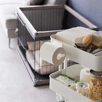Magnetischer Toilettenpapierhalter Yamazaki Tower – weiß