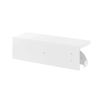 Yamazaki Tower Doppel-Toilettenpapierhalter zur Wandmontage – weiß