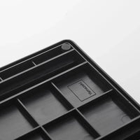 Yamazaki Tower verstelbare deksel- en pannenhouder - zwart - bestel bij Mooier Thuis