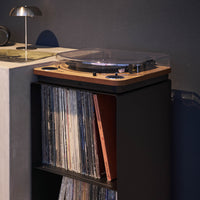 Yamazaki Platenkast 2-laags op wielen - zwart - afbeelding 2