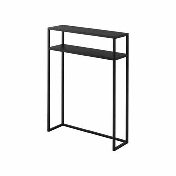 Yamazaki Tower 2-stufiger Konsolentisch - schwarz