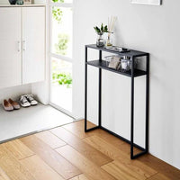 Yamazaki Tower wandtafel 2-laags - zwart