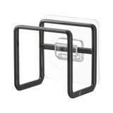 Yamazaki Tower sponshouder en foliehaak - zwart - 5 cm breed - Mooier Thuis