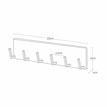 Yamazaki Tower keukengereedschap houder voor vershoudfolie - zwart