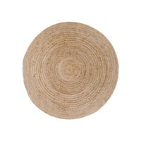 Bombay rond jute vloerkleed - naturel - Ø90 cm - Mooier Thuis
