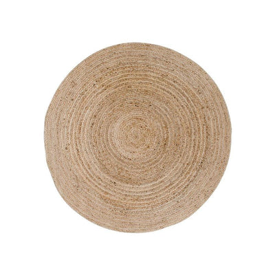Bombay rond jute vloerkleed - naturel - Ø90 cm