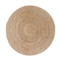 Bombay rond jute vloerkleed - naturel - Ø150 cm - Mooier Thuis