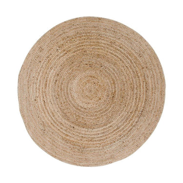 Bombay rond jute vloerkleed - naturel - Ø150 cm