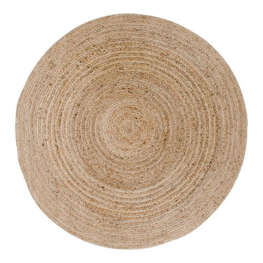 Bombay rond jute vloerkleed - naturel - Ø180 cm