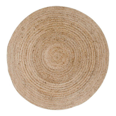 Bombay runder Jute-Teppich – Natur – Ø180 cm