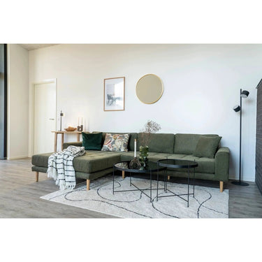 Tampa katoenen vloerkleed - naturel - 230×160 cm