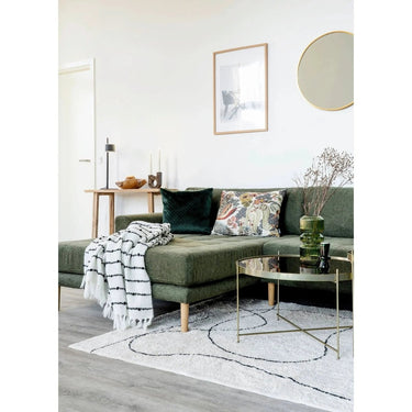Tampa katoenen vloerkleed - naturel - 230×160 cm