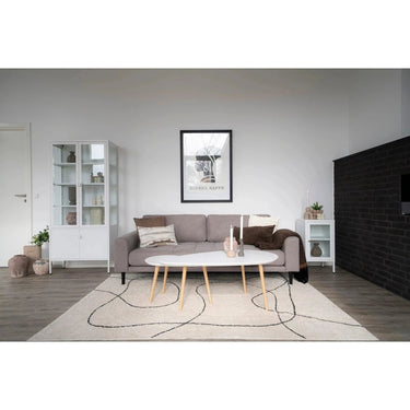 Tampa katoenen vloerkleed - naturel - 230×160 cm