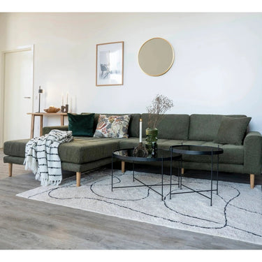 Tampa katoenen vloerkleed - naturel - 300×200 cm