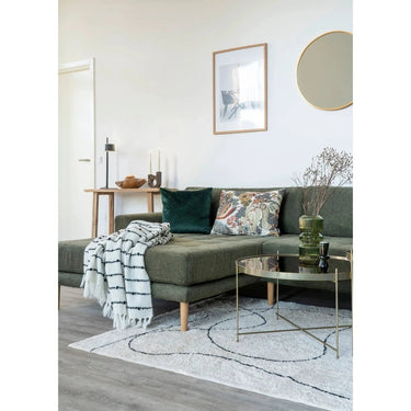Tampa katoenen vloerkleed - naturel - 300×200 cm