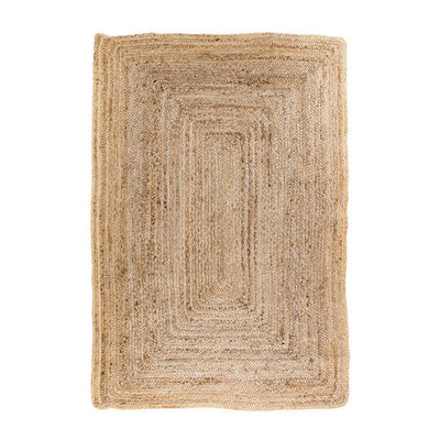 Bombay jute vloerkleed - naturel - 180×120 cm