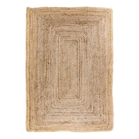 Bombay jute vloerkleed - naturel - 240×180 cm - Mooier Thuis