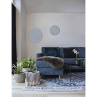 House of Nordic Havana chenille vloerkleed - blauw - 230×160 cm - Mooier Thuis