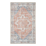 Havana Deurmat - oranje/blauw 50x80 cm - blauw en oranje - Mooier Thuis