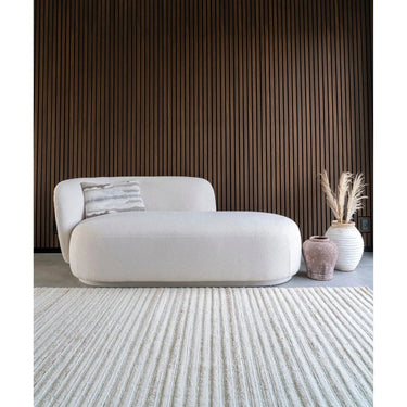 Mango wollen vloerkleed - ivoor - 230×160 cm