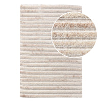 Mango Deurmat Handgetuft Wol Ivoor 60x90 cm
