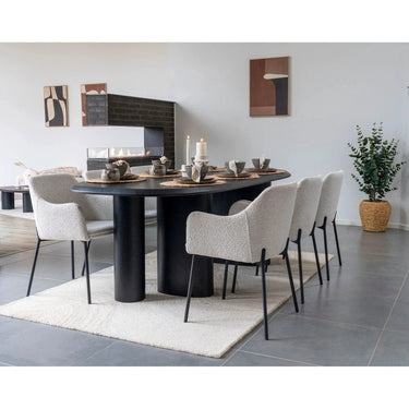 Surat wollen vloerkleed - lichtbruin/ivoor - 230×160 cm