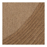 House of Nordic Pune wollen vloerkleed - bruin - 230×160 cm - Mooier Thuis