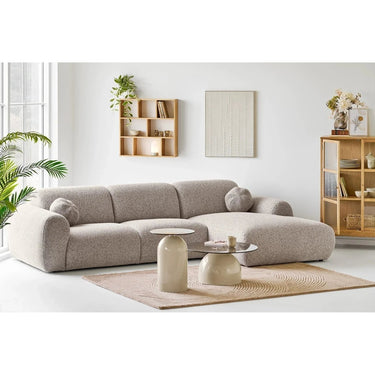 Pune wollen vloerkleed - bruin - 230×160 cm