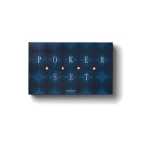 Printworks Pokerset Diamonds blauw