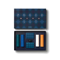 Printworks Pokerset Diamonds blauw